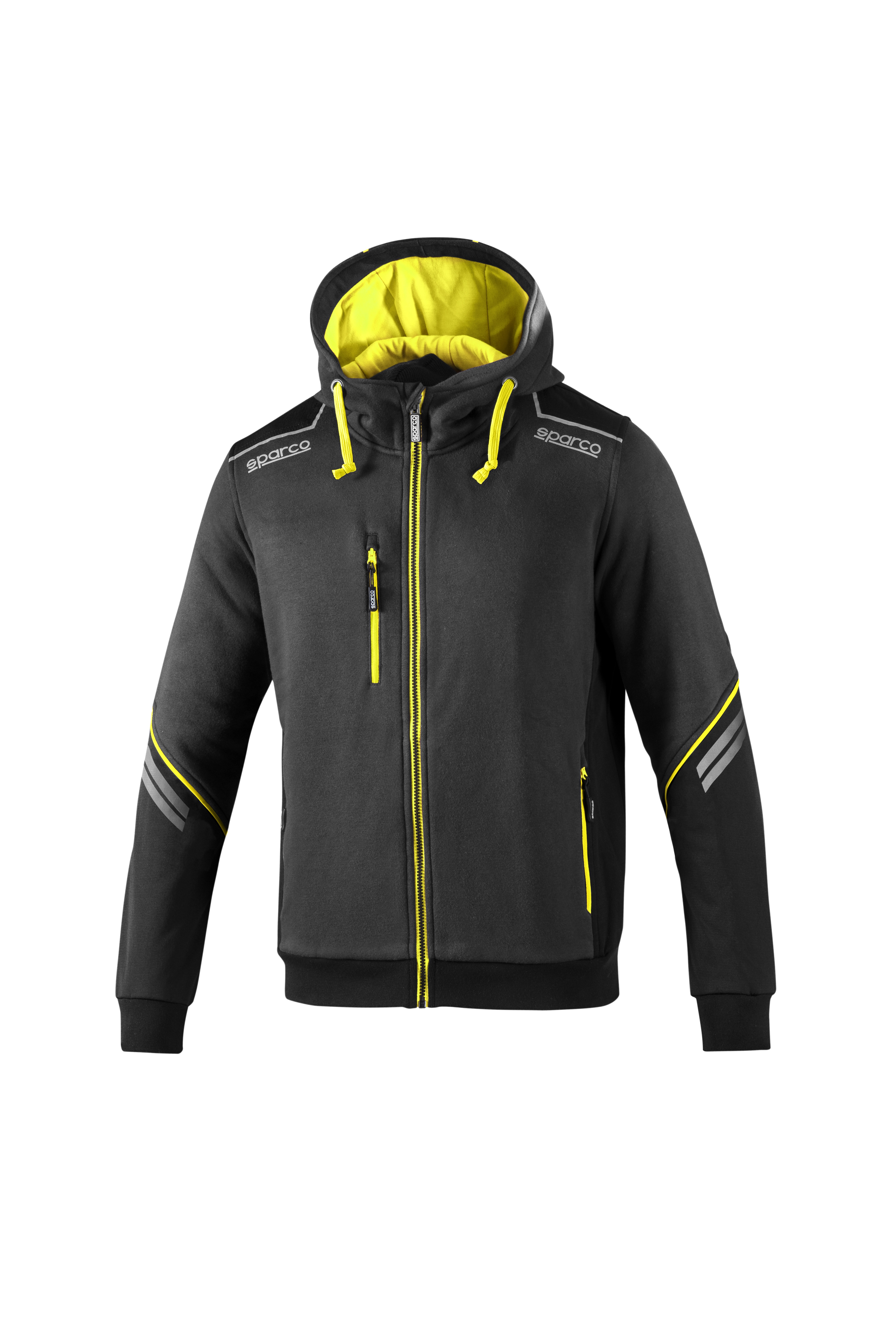 HOODED FULL ZIP TG XS GRS/GF