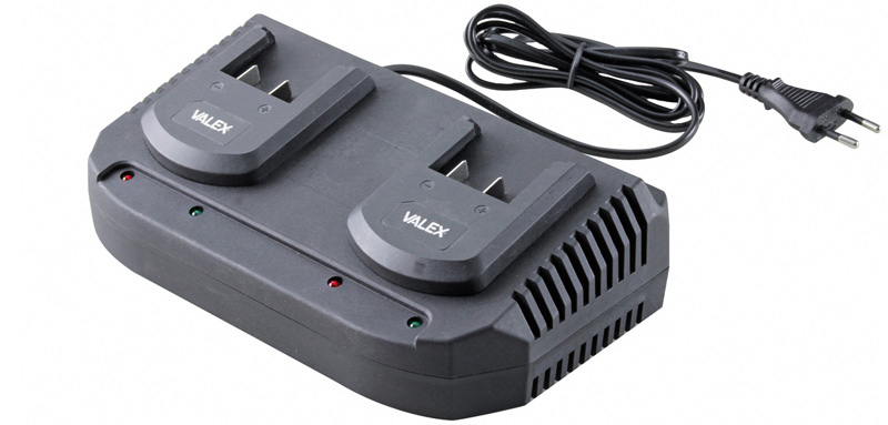 Valex CARICABATTERIE DOPPIO2,4A ONEALLM-CB24-2