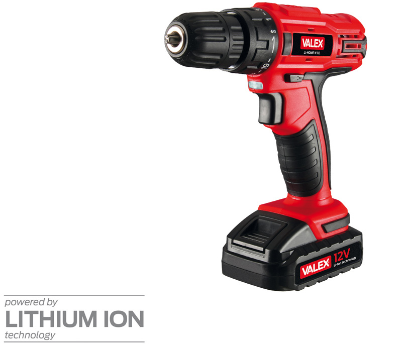 Valex TRAPANO AVV.A BATTERIA LI-HOME N 112