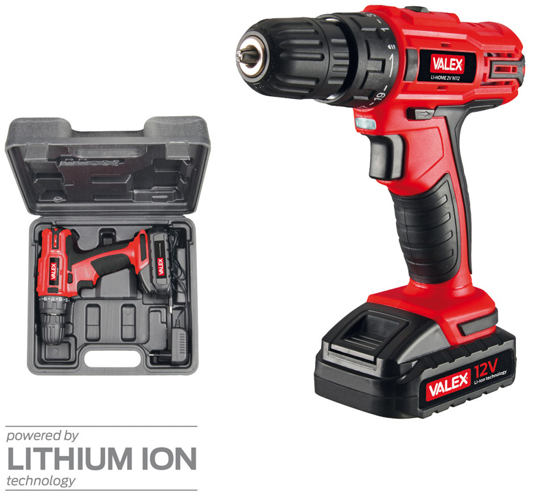 Valex TRAPANO AVV. A BATTERIA LI-HOME2V N 112