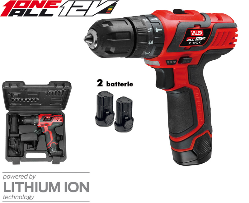 Valex TRAPANO AVVITATORE BATTERIA P-TAP 12 K1