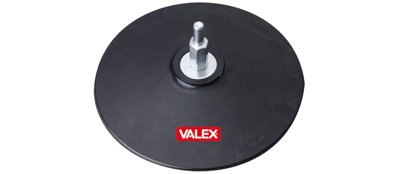 Valex PLATORELLO GOMMA D.125MM GAMBO 6MM