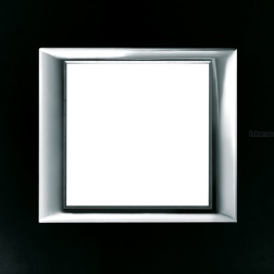PLACCA 2/3/4/6 POSTI VETRO NERO NOTTE  BTICINO AXOLUTE VNN