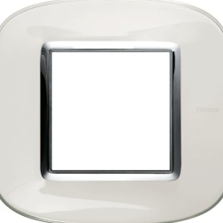 PLACCA 2/3/4/6 POSTI  BIANCO LIQUID BTICINO AXOLUTE DB