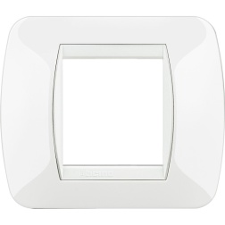 PLACCA 2/3/4/7 POSTI WHITE  BTICINO LIVINGLIGHT BI