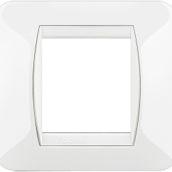 PLACCA 2/3/4/7 POSTI WHITE  BTICINO LIVINGLIGHT BI
