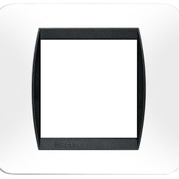 PLACCA 2/3/4/7 POSTI BIANCO  BTICINO LIVINGLIGHT  PB