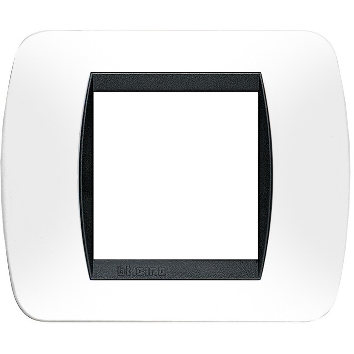 PLACCA BTICINO LIVINGLIGHT Bianco 2/3/4/7 Posti - Spedizione Rapida!