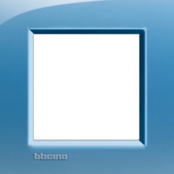 PLACCA 2/3/4/7 POSTI AZZURRO BTICINO LIVINGLIGHT AD