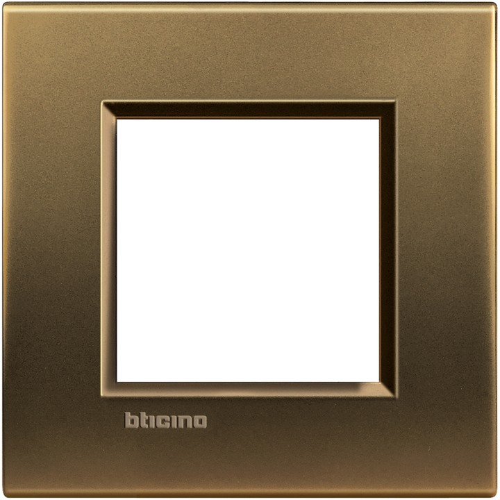 PLACCA 2/3/4/7 POSTI BRONZO BTICINO LIVINGLIGHT BZ