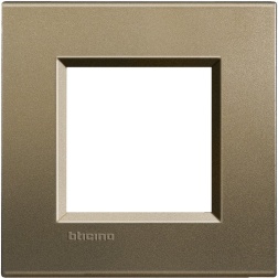 PLACCA 2/3/4/7 POSTI SQUARE BTICINO LIVINGLIGHT SQ