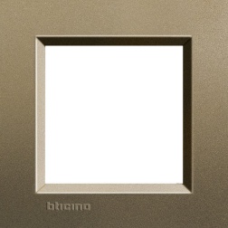 PLACCA 2/3/4/7 POSTI SQUARE BTICINO LIVINGLIGHT SQ