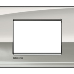 PLACCA 3/4/7 POSTI PALLADIO BTICINO LIVINGLIGHT PL