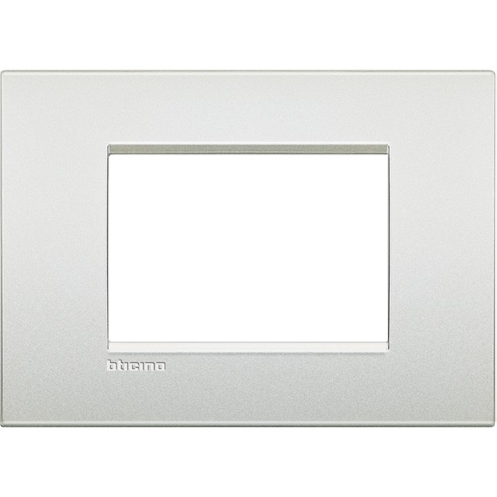 PLACCA 3/4/7 POSTI BIANCO PERLA BTICINO LIVINGLIGHT PR