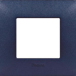 PLACCA 2/3/6 POSTI BLU MERCURIO BTICINO MATIX TBM