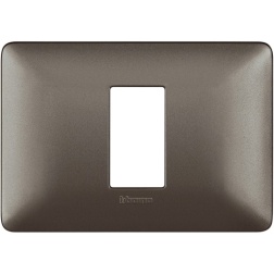 PLACCA 1/2/3/4/6 POSTI IRON BTICINO MATIX MIR