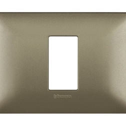 PLACCA 1/2/3/4/6 POSTI TITANIUM BTICINO MATIX MTA
