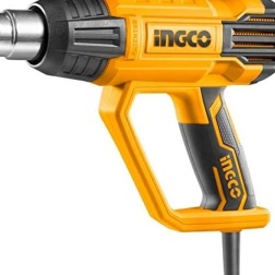 Ingco Hg200028 Termosoffiatore Pro 2000 W Pistola Termica Ad Aria Calda 5 Accessori Inclusi
