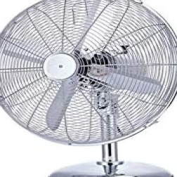 Zephir PF41CR - Ventilatore da tavolo con pale 40 cm, oscillante