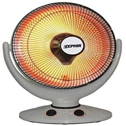Stufa elettrica 900 Watt Oscillante Bianco ZCRB36