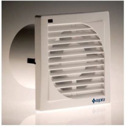 Fantini Cosmi AP0505 Aspiratore Elicoidale Extrapiatto, Modello EV 15/6" S, 230 V, Bianco, Diametro: 150 mm