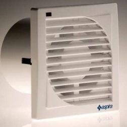 Fantini Cosmi AP0505 Aspiratore Elicoidale Extrapiatto, Modello EV 15/6" S, 230 V, Bianco, Diametro: 150 mm