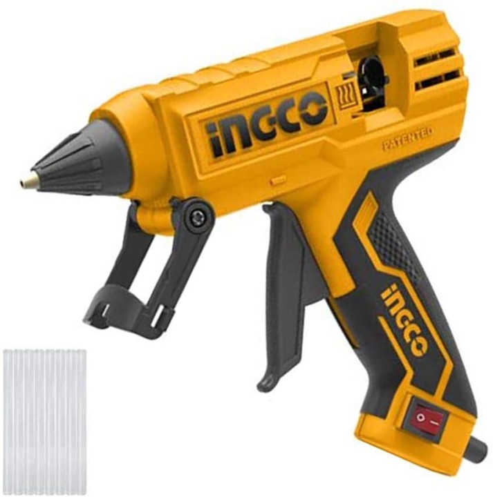 Ingco Gg308 Pistola Colla A Aaldo Professionale 220 W Incollatrice Elettrica 8 Stick Inclusi