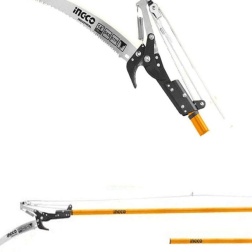 Ingco Heps25281 Segaccio Con Asta Telescopica 240 Cm Lama In Teflon Verniciato Professionale