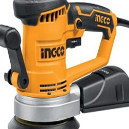 Ingco Rs4508 Levigatrice Rotorbitale 450 W Elettrice Con 5 Fogli Di Carta Abrasiva Inclusi