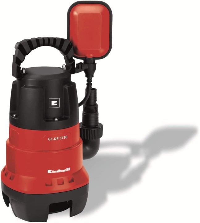 Einhell Pompa per acque reflue GH-DP 3730 (370 W, profondità di immersione 5 m, cavo di alimentazione 10 m, con galleggiante, girante in acciaio inox resistente alla corrosione, avvolgimento cavo)