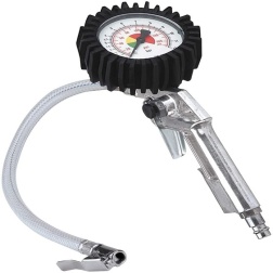 Originale Einhell Pistola per gonfiaggio gomme con manometro (pressione 0-8 bar)