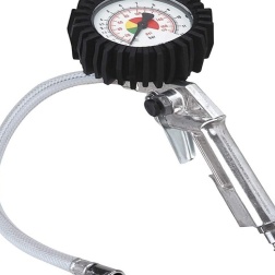 Originale Einhell Pistola per gonfiaggio gomme con manometro (pressione 0-8 bar)