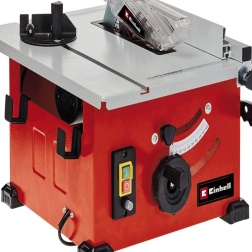 Einhell TC-TS 210 Sega circolare da banco (230-240 V,1200 W, giri al min. 4800, lama Ø210 x ø30 - 24 denti, taglio max 45 mm, piano 525 x 440 mm, guida parallela ed angolare)