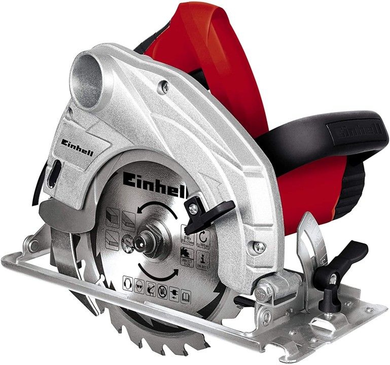 Einhell TC-CS 1250 Sega Circolare Manuale (tensione 230 V, 1230 W, giri al min. 5000, lama Ø160 x Ø16, taglio max 55 mm)