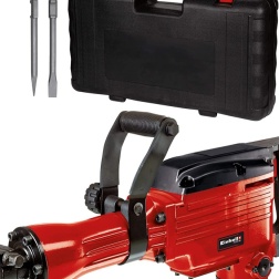 Einhell TC-DH 43 Martello demolitore (220-240 V, 1600 W, percussioni min. 1800,forza percussione 43 Joule, attacco SDS-HEX, valigia, incl. Scalpello piatto + a punta)