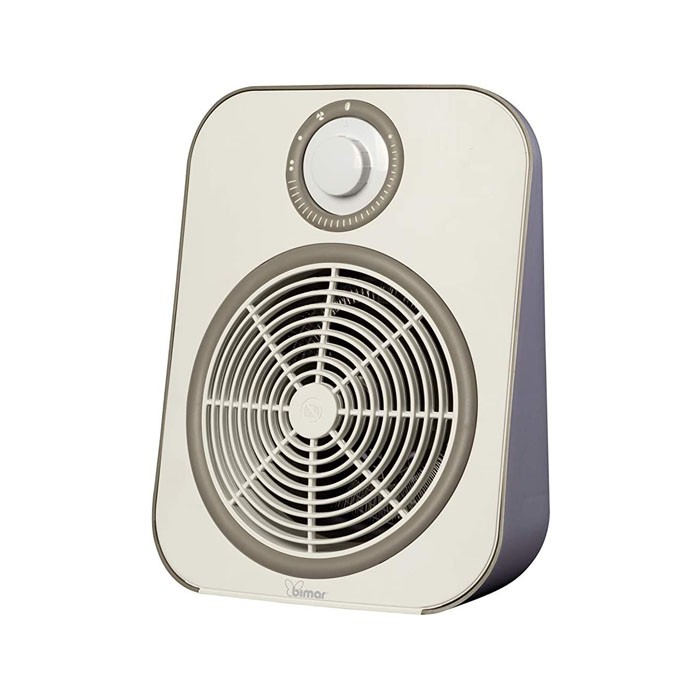 Termoventilatore A Parete Bimar Con Telecomando - 2 Potenze, Timer, Programmatore, Per Bagno E Casa