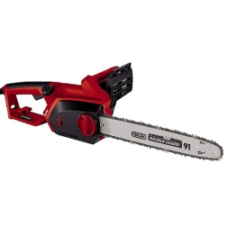 Einhell GH-EC 2040 Elettrosega (230-240 V, 2000 W, barra oregon 40,6 cm, taglio 37,5 cm, velocità catena 13,5 m/sec., serbatoio olio catena 160 ml, incl. Faretra copri catena)