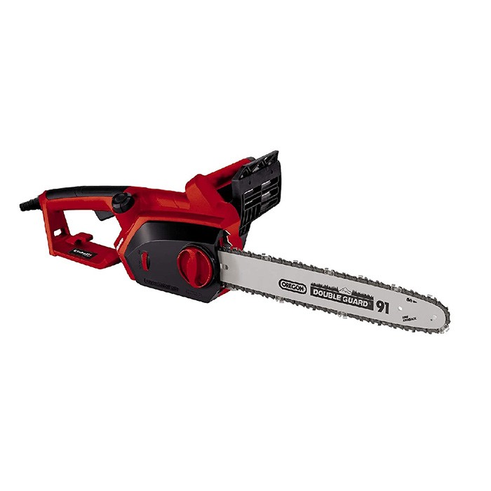 Einhell GH-EC 2040 Elettrosega (230-240 V, 2000 W, barra oregon 40,6 cm, taglio 37,5 cm, velocità catena 13,5 m/sec., serbatoio olio catena 160 ml, incl. Faretra copri catena)