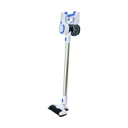 Melchioni Aspirapolvere Senza Fili, Scopa Elettrica FASTER, senza sacco, potente motore brushless da 18KPa e silenziosa. Per briciole, polvere, peli animali, pavimenti, tappeti, auto, divano.