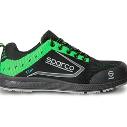 Sparco - Cup S1p, Scarpe Antinfortunistiche leggere Cup S1P Albert Verde/Nero Taglia 40 Unisex - Adulto