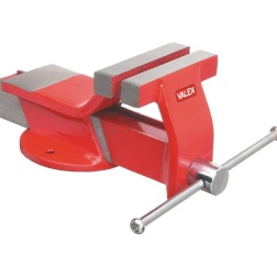 Valex 1451547.0 Morsa da Banco Fissa Acciaio, 125 mm