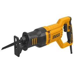 Ingco Seghetto A Gattuccio 750 W Rs8008 Per Taglio Del Legno Acciaio Alluminio Due Lame Incluse