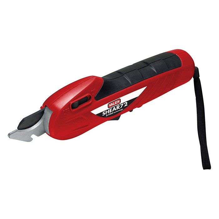 Valex 1490052 SHEAR 72, Forbice da potatura a batteria, Rosso