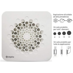 Fantini Cosmi AP3100 Aspiratore Elicoidale ad Alta Prevalenza, Bianco