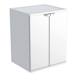 Mongardi 7827C98 - Coprilavatrice, Bianco, 68.5 x 64.5 x 88 cm