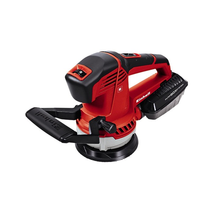 Einhell TE-RS 40 E LEVIGATRICE ROTO ORBITALE (tensione 220 V, potenza 400 W, oscillazioni al min. 12000-24000, ampiezza oscillazioni 2,5 mm, platorello 125 mm, velcro, incl. valigetta)