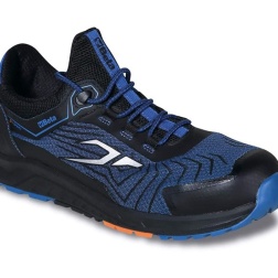 Beta 7352B 45 - Scarpe basse antinfortunistiche Beta 0-Gravity Blue/Nero, scarpe da lavoro leggerissime, tomaia in tessuto mesh ad alta traspirazione, suola in EVA e puntale in composito