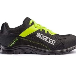 SPARCO TEAMWORK Scarpa Antinfortunistica Da Lavoro Giallo/Nero - BASSA PER UOMO E DONNA - PRACTICE - S1P SRC